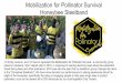 Mobilization for Pollinator Survival Honeybee Steelband · 28/2/2019  · to the “Honeybee Steelband”. We have since devoted our performances to raising awareness about the plight