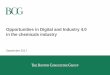 Opportunities in Digital and Industry 4.0 in the …...Industry 4.0 in the chemicals sector Sep 2017.pptx 2 Draft—for discussion only Industry 4.0 is the fourth level of the industrial