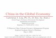 China in the Global Economy 040503 - Stanford Universityljlau/Presentations/Presentations/040503.pdfLawrence J. Lau, Stanford University 4 The Chinese Economy Today (1) East Asia is