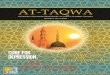 At Taqwã · 2019. 2. 5. · At Taqwã 6 July 2018 The Real Exam By Mawlānā Yusuf Adam One of the amazing aspects of our Deen is that we can take lessons from everything. Rather