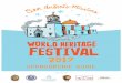SPONSORSHIP GUIDE - World Heritage SA...The 2nd Annual World Heritage Festival will take place September 6 – 10th 2017 with a vast array of exciting events! From an annual International
