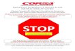 IMPORTANT WARRANTY & INSTALLATION INSTRUCTIONS … · 2018. 2. 15. · File or sanding device for deburring Grommet pullers Soap and water solution ... Unsnap each lower rear corner
