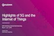 Highlights of 5G and the Internet of Things...Highlights of 5G and the Internet of Things NIST Workshop on Named Data Networking May 31 - Jun 1, 2016 Vincent D. Park Senior Director,
