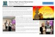 Kiama High School Newsletter · 2019. 10. 22. · Kiama High School Newsletter RESPECT · RESPONSIBILITY · EXCELLENCE Ph: 4232 1911 · e-mail: kiama-h.school@det.nsw.edu.au 1 Term