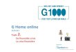 G Home online...G1000 G-home discussions topic IFINANCIAL CRISIS 6G-home Quick Management Rapport /18 Communication: word clouds We build word clouds by considering the words that