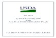 FY 2011 BUDGET SUMMARY AND ANNUAL ...PREFACE iii This Budget Summary and Annual Performance Plan describes the fiscal year (FY) 2011 budget for the U.S. Department of Agriculture (USDA)