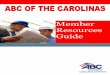 Member Resources Guide Resource... · 2017. 5. 19. · recognized at the journeyman level and awarded a certificate. 610 Minuet Lane Charlotte NC 28217 704-367-1331 . 5 ... Qualified