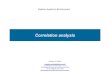Correlation analysispedagogix-tagc.univ-mrs.fr/courses/ASG1/pdf_files/07.03...Correlation analysis Statistics Applied to Bioinformatics Jacques van Helden Jacques.van-Helden@univ-amu.fr