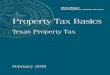 96-1425 Property Tax Basics - Bexar Appraisal District · Appraisal Methods 5 Limitation on Residence Homestead Value Increases 6 ... system, including property owners, appraisal