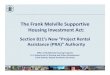 The Frank Melville Supportive Housing Investment Act€¦ · SERVING A VULNERABLE POPULATION Supportive Housing for Persons with Disabilities Program (Section 811) • HUD has assisted
