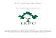 IRFU Age Grade Mini Rugby...first aid station clearly marked that any individual can attend. It is essential that a First Aid Co-Ordinator be appointed to liaise with the medical professionals
