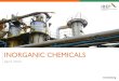 INORGANIC CHEMICALS - IBEFThe chemicals sector contributed 14.1 per cent to the total national exports in 2008– 09. • Exports in the sector have grown at a CAGR of 17.5 per cent
