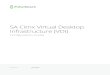 SA Citrix Virtual Desktop Infrastructure (VDI) Configuring Citrix DDC resource profile 5 Citrix client