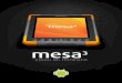 mesa 3 - Juniper Systems · 2020. 7. 21. · 4 Mesa 3 Rugged Tablet con tecnología Android Tareas iniciales Cuando reciba su Mesa 3, realice las tareas que se describen en esta sección