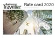 Rate card 2020 - Business Traveller...BUSINESS TRAVELLER USA Rate card no. 26 from 01.01.2020 BUSINESS TRAVELLER India Size in Print area size Trimmed ads Ad rates page fractions bleed: