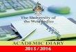 ACADEMIC DIARY 2015/2016...Teaching ends Friday April 15, 2016 Semester Break Sunday April 17 –Sunday April, 24, 2016 Examinations Monday April 25 –Friday May 13, 2016 Semester