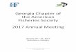 Georgia Chapter of the American Fisheries Society 2017 ......Using Cohort Age Analysis to Understand Spawning Patterns in Atlantic Sturgeon Hudman Evans : 11:25 - 11:40 . The Status