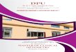 MASTER OF CLINICAL OPTOMETRY - Dr. D. Y. Patil ......Dr. D. Y. Patil Vidyapeeth, Pune INFORMATION BROCHURE & APPLICATION FORM 2017 forAdmissions to All India Post Graduate Optometry