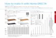 How to make it with Home ERECTAステンレスワイヤーシェルフ 【耐荷重】135kg／棚1段 ※垂直荷重（等分布） 安定したクオリティ 高度な溶接技術により精度を高め、寸法安定性に優れています。耐久性と美しさを兼ね備えた高品質シェルフ