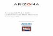 Arizona NG9-1-1 GIS Guidelines and Best Practices...stewards on best practices for developing and maintaining NG9-1-1 related datasets in the State of Arizona. While the focus of the