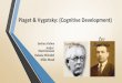 Piaget & Vygotsky: (Cognitive Development) Dakota Weindel ...As researched by Jean Piaget and Lev Vygotsky (The most well know psychologist’ to study cognitive development) •Cognitive