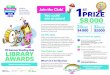 LIBRARY AWARDS...Reading fun for kids, from Canada’s public libraries TD Summer Reading Club AWARDS LIBRARY tdsummerreadingclub.ca 2 PRIZE ND 3 RD PRIZE $4,000 $2,000 1 PRIZE ST