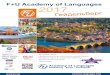 F+U Academy of Languages 2017 - CourseFinders for …...Языковой курс и практика 16 Занятия иностранного языка и участие в создании