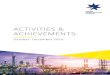 ACTIVITIES & ACHIEVEMENTS · 2020. 2. 18. · Activities & Achievements EMPLOYMENT, EDUCATION AND TRAINING Jenny LambertDirector: Morning tea with the Hon Michaelia Cash, Minister