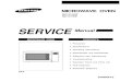 SERVICE Manual · 2015. 3. 6. · Schematic Diagrams Manual MC1015WB MC1015BB. SAM0012. PRECAUTIONS TO BE OBSERVED BEFORE AND DURING SERVICING TO AVOID POSSIBLE ... Touch chassis