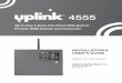 All-In-One 4-Zone Fire Panel With Built-In Primary GSM ... · ®4555 4 uplink.com 1. Introduction Uplink’s MODEL 4555 Fire Panel with Built-In Wireless Alarm Communicator is an