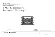 ENGINEERING OPERATION PS Stallion Metal Pump · 634 lpm (168 gpm) 76 mm (3") Pump Maximum Flow Rate: 764 lpm (202 gpm) XXXX / X X X X X / XXX / XX / XX / XXXX SPECIALTY CODE MODEL