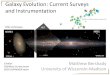 Galaxy Evolution: Current Surveys and InstrumentationOuter disk stars, cold gas dwarfs & galactic periphery WEAVE MUSE SAMI Califa MaNGA DiskMass ATLAS3D 2000 AD Sauron 2020 AD) n