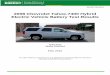 2008 Chevrolet Tahoe-7400 Hybrid Electric Vehicle Battery ... · 2008 Chevrolet Tahoe-7400 Hybrid Electric Vehicle Battery Test Results. Tyler Gray . James Francfort . May 2010 