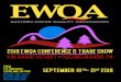 2018 EWQA Conference & Trade Show Kalahari Resort …...2018 EWQA Conference & Trade Show Kalahari Resort - Pocono Manor, PA September 19th- 21st 2018 EWQA P.O. Box 19283 Cleveland,