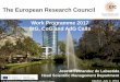 European Research Council...2016/04/07  · • CV 2 p. • Track Record 2 p. Read the Information to Applicants 20 Work Programme 2017 Proposal strucure Established by the European