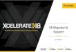 Support X5 Migration - Xcelerate · 2018. 11. 12. · eMaint X5 On-Site Training - Our Trainers are ready to train on X5 as early as Today. eMaint X5 Boot Camps - We’ll be rolling