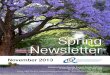 Spring Newsletter - ADSS · SUNNYBANK HILLS You are invited to attend the Brisbane South Social Support Group Christmas lunch on Thursday 14 November, 2013 at the Calamvale Hotel,