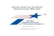 New Snow and Ice Control Operations Manual (SIC)onlinemanuals.txdot.gov/txdotmanuals/sic/sic.pdf · 2017. 1. 4. · Snow and Ice Control Operations Manual 1-3 TxDOT 01/2017 Chapter
