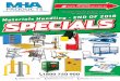 MHA October to Dec 2018 Materials Handling Specials · These powdercoated panel carts are ideal for moving large bulky goods including, timber sheets, plaster board, mattresses etc