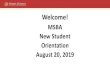 Welcome! [networth.rhsmith.umd.edu] · Smith Masters Business Analytics Association (SMBAA) • Student-run club Enhance the academic, professional and social experience of . MSBA