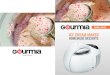 ICE CREAM MAKER - Gourmia Manual.pdfC. Ice Cream Paddle: The ice cream paddle is attached to the lid, inserted into the mixing bowl and ensures that the consistency of the ice cream