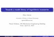 Towards a model theory of logarithmic transseriesallen/Allen_Gehret... · Allen Gehret (UIUC) Logarithmic transseries Thesis Defense 2 / 16. The (Ordered) Valued Field T log De nition