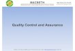 Quality Control and Assurance MACBETH [Dr.Roongnapa]macbeth.agro.ku.ac.th/wp-content/Intermediate-GAP...Intrinsic quality • Intrinsic quality attributes are closely related to the