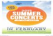 FREE EVENT 2015 SUMMER CONCERTS - City of Nedlands CoN A6-pri… · summer concerts –in the park– 2015 5:30–7 pm every sunday in february childrens activities – s ausage sizzle