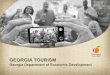 Georgia Tourism...Positive Trends in Georgia Occupancy and Demand are up Hotel/motel occupancy is up 4.2% statewide YTD (through June) 2010 Georgia room revenues are up 4.3% year-to