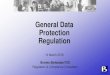 General Data Protection Regulation - AMII agm 2018... · 2018. 3. 28. · ICO –numbers 2016/17 •498,108 data controllers registered •204,281 overall concerns reported •21,393