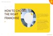 How to Choose the Right Franchise Primer Minute Burger PDF · 2019. 1. 21. · have to know how to choose the right partner. From this guide, learn how to pick a franchise based on