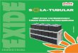 Full page fax print - Solar Solved · Exide Industries Ltd has pioneered the design and manufacturing technologies of the Tubular Lead Acid batteries and its tubular batteries are