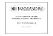 CONCRETE SAW OPERATOR’S MANUAL...Diamond Products discourages improper or unintended equipment usage and cannot be held liable for any resulting damages. Equipment modifications