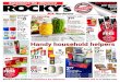 Handy household helpers...ROCKY’s Ace Hardware Experience the difference Connect with us at rockys.com 2/$8 Your Choice 12-Oz. Stops Rust ® Protective Spray Enamel Assorted colors